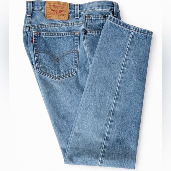 Levi's Other - Levi’s 550 Vintage Relaxed Fit Jeans Light Wash 29x32 Made in Mexico